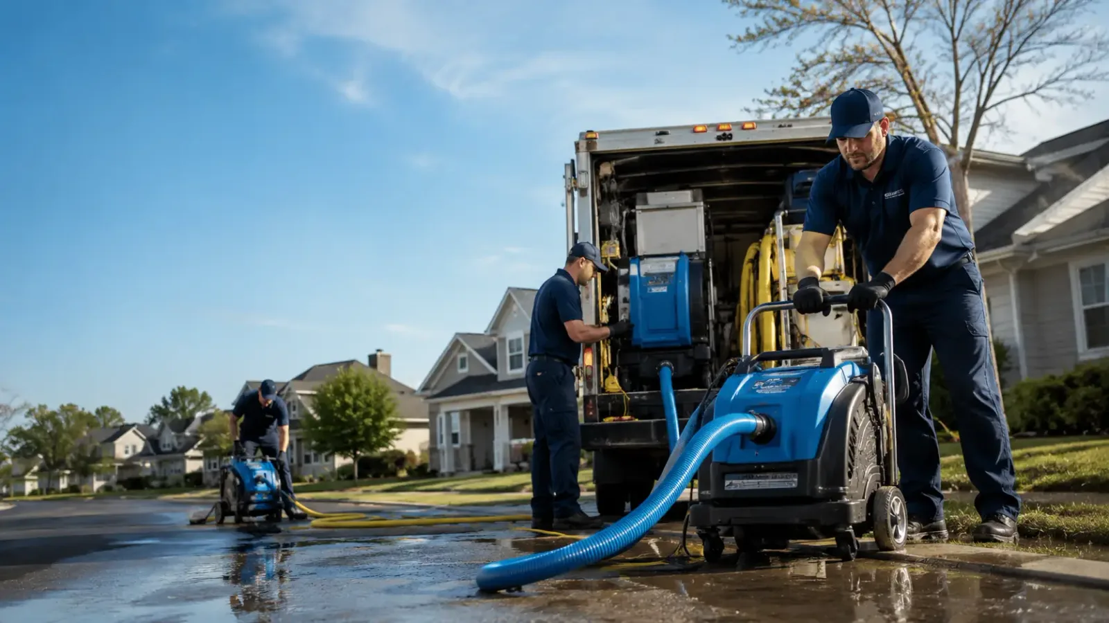 Flood Damage Cleanup in New Matamoras, OH